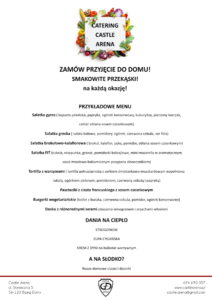 Menu przyjęcie